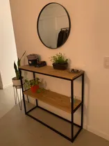 Comprar Mesa Arrime Recibidor Estilo Industrial A Medida**