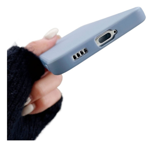 Capa Para S25/note20,tpu Fosco Com Furos Finos +cubo Mágico.