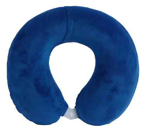 Miniso Almohada De Viaje Memory Foam Azul 30x28 Cm