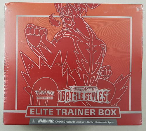 Pokemon Tcg Battle Styles Elite Trainer Box Roja Nueva !!!