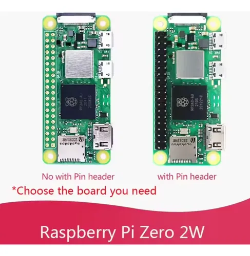 Raspberry Pi Zero 2 Wh With Pin Header | Parcelamento sem juros