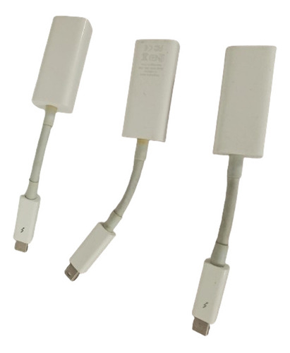 Adaptador Apple Thunderbolt To Gigabit Ethernet, Cable Red