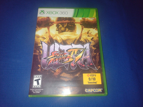 Ultra Street Fighter Iv - Xbox 360   (Reacondicionado)