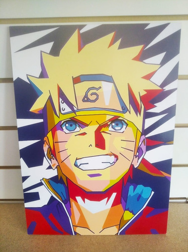Cuadro Decorativo  Poster Naruto 30x42 Mdf