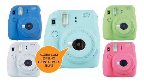 Câmera Instantânea Fujifilm Instax Mini 9 - Branco Gelo