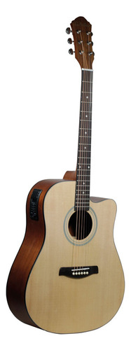 Guitarra La Sevilana Electro Acustica Tx-100ceq Ss