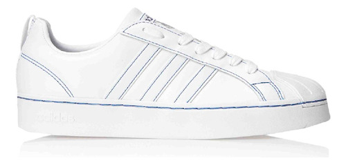 Tênis Casual Masculino Streetcheck Cloudfoam Court Tamanho 40 Branco adidas