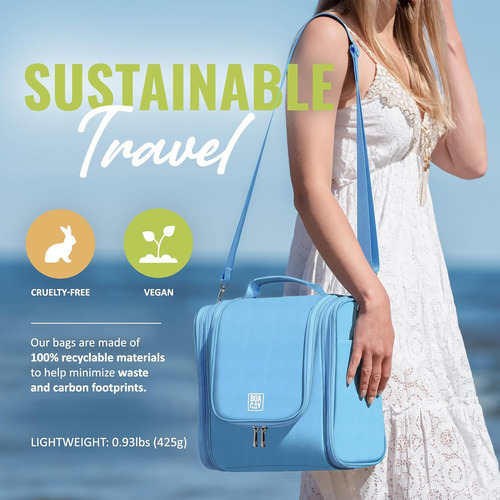 Neceser De Viaje Colgante Extra Grande Boacay Para Mujer...