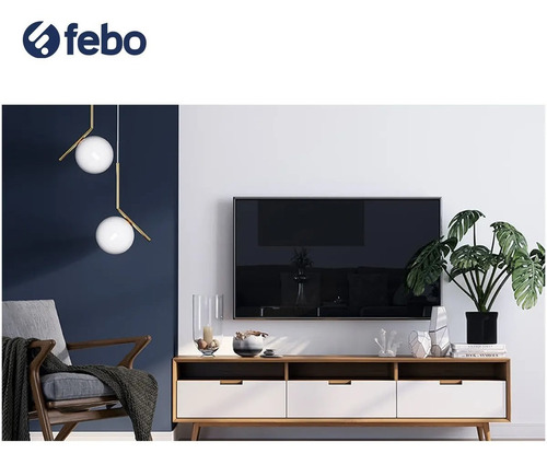 Imagen 5 de 7 de Soporte Tv Pared Fijo 32 A 55 Pulgadas Lcd Led Febo