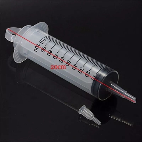 Kit Enema Clister Xuca Chuca Limpeza Sonda + Seringa 100ml