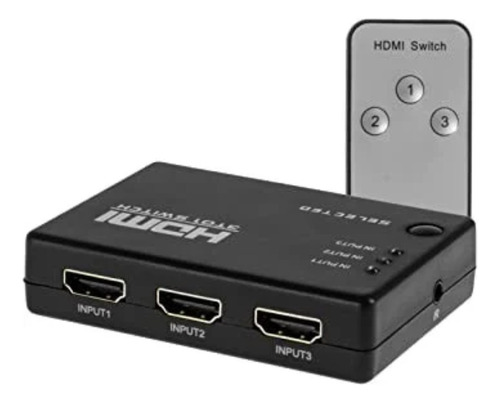 Hdmi Switch Multiplicador Selector 3x1 