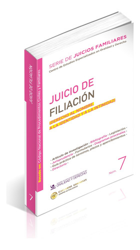 Juicio Filiación (derecho Al Nombre, Identidad, Intimidad)