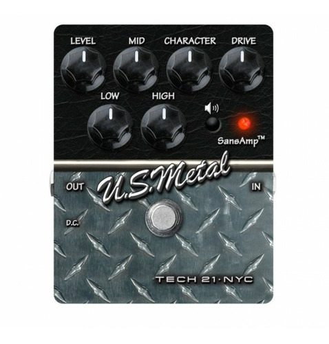 Pedal De Efecto Sansamp Cs-us U.s. Metal