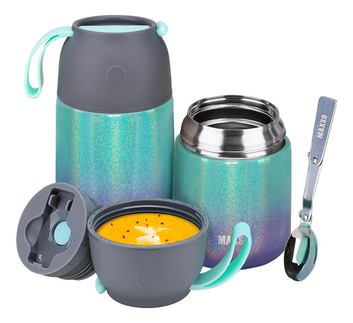 Tarro Térmico Para Comida Caliente Y Fría Para Niños Ad...