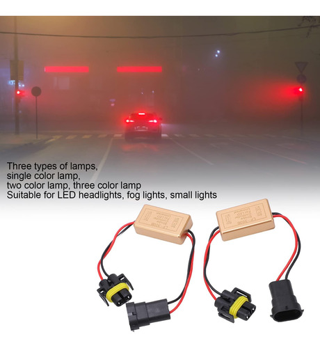 2pcs Flash Strobe Controller Módulo De Flasher Para La Luz