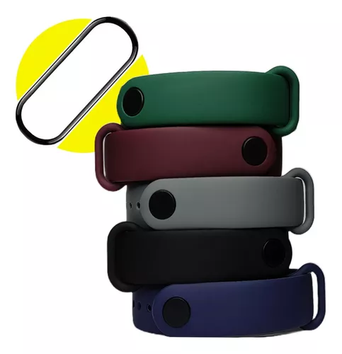 Relógio Xiaomi Mi Band 8 Original + 3 Pulseira 3 Película 3d