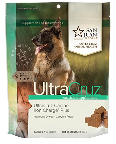 Ultracruz De Hierro Canino Suplemento Para Perros, 60 6c25y