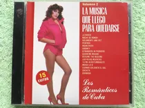 Comprar Eam Cd Los Romanticos De Cuba 15 Exitos Boleros Instrumental