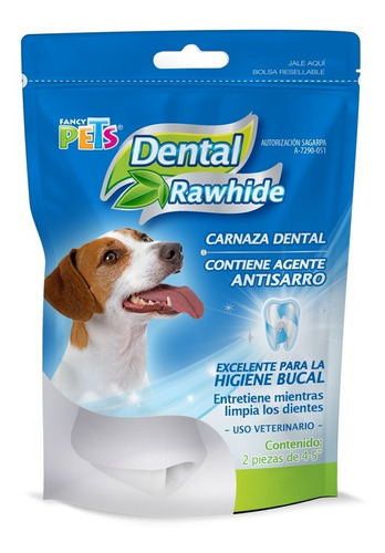 Carnaza Para Cuidado Dental Perro Agente Antisarro Fl3714