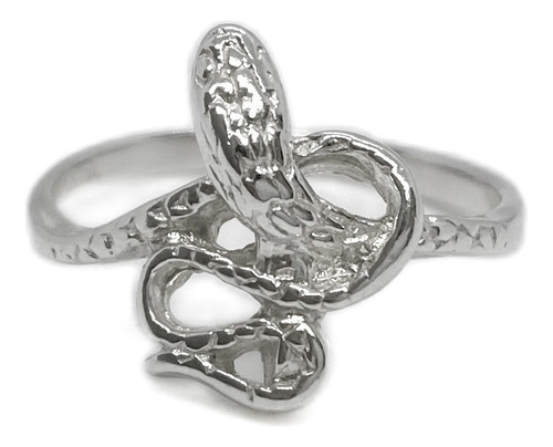 Anillo Serpiente Plata 925 T17