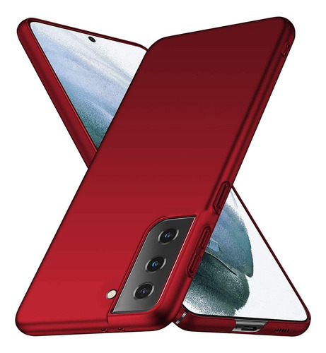 Funda Ultras Fina Rigida Para Xiaomi Redmi 6a Rojo Lisa