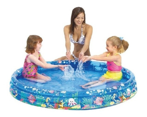 Piscina Infantil Inflável 300 Litros Elp01012 Sunway