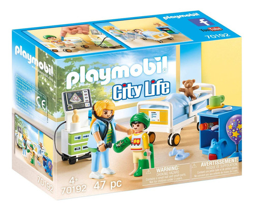 Playmobil Habitación De Hospital Infantil