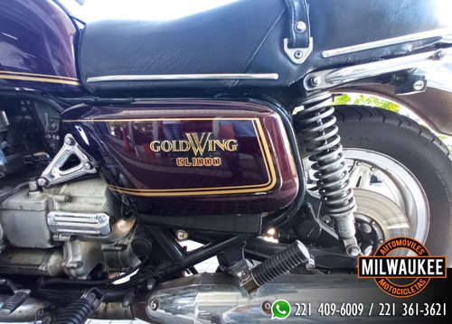 Imagen 4 de 11 de Honda Goldwing Gl1000 1000cc / 1979 / Milhaukee La Plata