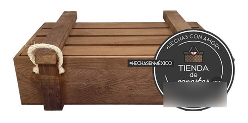 Set De 1 Caja Cofre Grill Color Café.