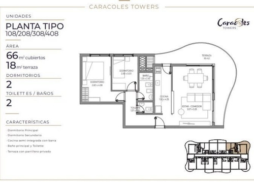 Imagen 4 de 7 de Departamento En Venta Ubicado En Punta Del Este, Punta Del Este / Maldonado