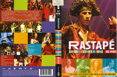 Dvd  Rastapé Ao Vivo Usado