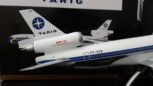 Miniatura De Avião Md11 Varig Escala 1.200gemini Jets | MercadoLivre