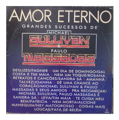 Lp Amor Eterno, Grandes Sucessos De Sullivan & Massadas