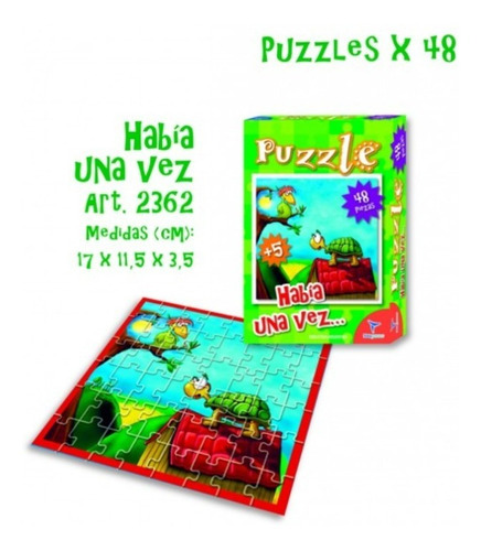 Rompecabezas Infantil Puzzle 48 Piezas Había Una Vez