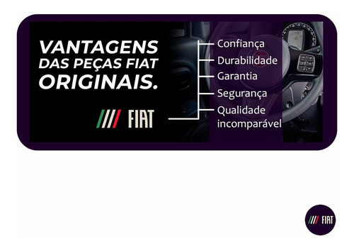 Friso Cromado Parachoque Dianteiro Direito Fiat Novo Palio