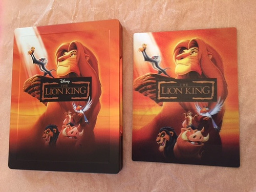 Disney El Rey Leon 3d - Steelbook ! Lion King Bluray