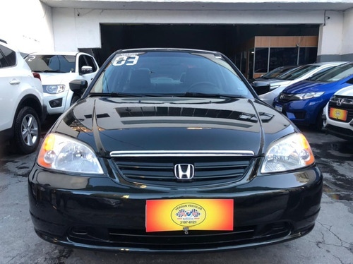 Imagem 2 de 12 de Honda Civic Lxl 1.7 Automático + Couro