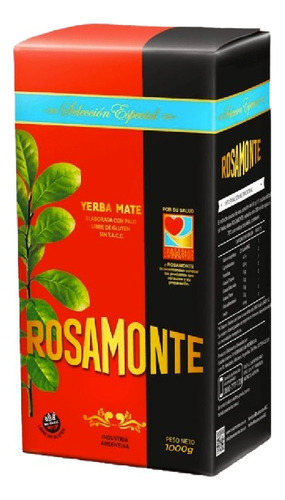 Yerba Mate Rosamonte Especial 1 Kg X10+regalo Sorpresa