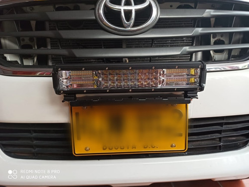 Porta Placa Lisa Grande Bases Exploradoras Led Universal