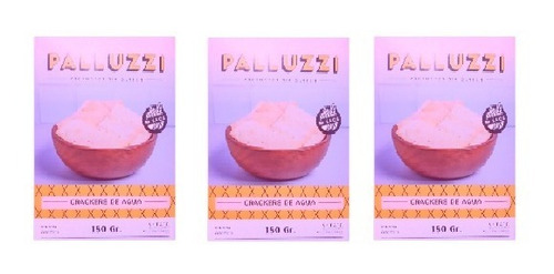 Pack X 3 Crackers Palluzzi  ( Celiacos) 