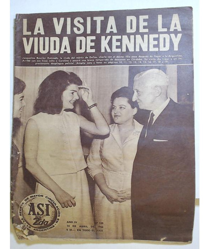 Revista Asi 2da 153 Año Iv Fecha 14 De Abril De 1966