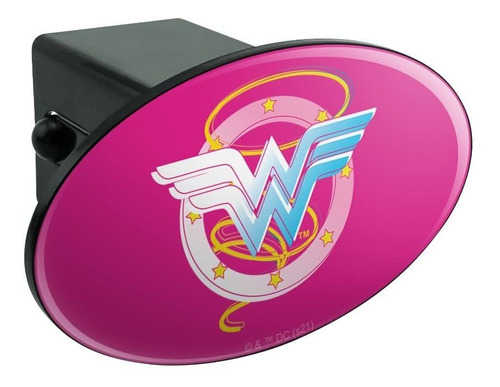 Graphics And More Wonder Woman 80th Pastel Logo Oval Tow