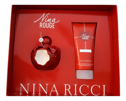 Set Nina Ricci Nina Rouge Edt 80ml