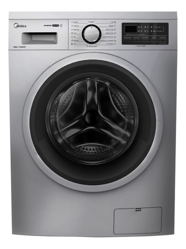 Lavarropas automático Midea WF-LG110SAR1 inverter plata 10kg 220V