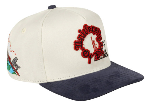Gorra Jc Hats University Of Life Beige Snapback 2904 Beige Unitalla