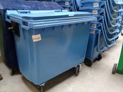 Imagen 2 de 10 de Contenedor De Residuos - Basura De 660 / 700 Litros - 4 Rued