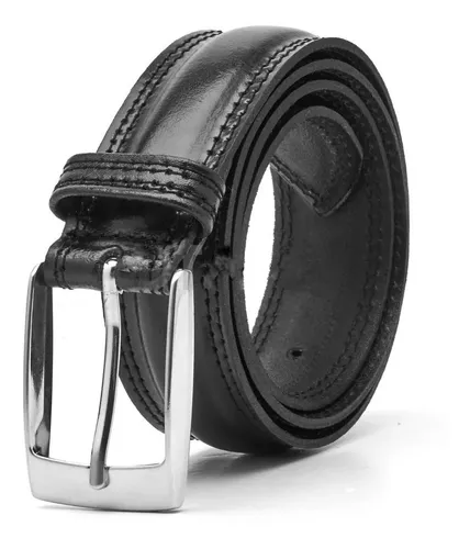 Cinturon Cuero Vestir Hombre - 85 115