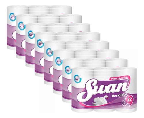 Confort Swan 22 Metros Doble Hoja X 48 Rollos 