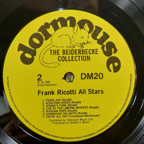 Vinil Lp The Beiderbecke Collection Frank Rocotti All Stars
