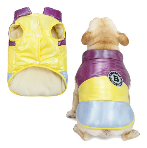 Chaleco Con Botones Polarbuzo Ropa Para Mascotas Impermeable